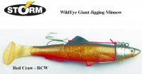 Storm WildEye Giant Jigging Minnow RCW - Red Craw