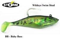 Guminukas Storm WildEye Swim Shad 8 cm Baby Bass