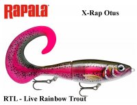 Vobleris Rapala X-Rap Otus RTL - Live Rainbow Trout