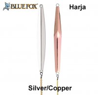 Ice fishing vertical lure Blue Fox Harja 55 mm 6 g Silver/Copper